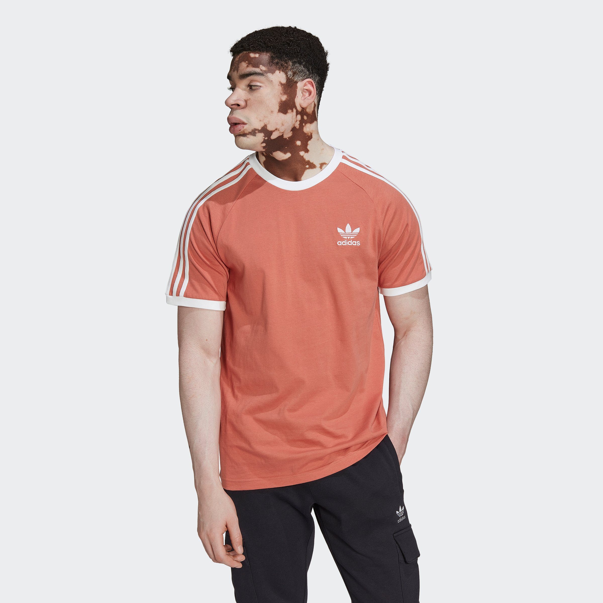 adidas ADICOLOR CLASSICS 3-STREIFEN Originals T-Shirt MAGEAR