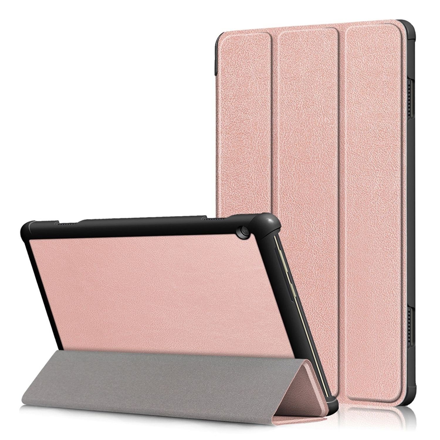 König Design Tablet-Hülle Lenovo Tab M10, Lenovo Tab M10 Schutzhülle Tablet-Hülle Rosa