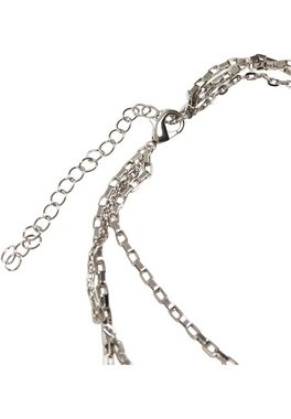 URBAN CLASSICS Edelstahlkette Urban Classics Unisex Layering Amulet Necklace