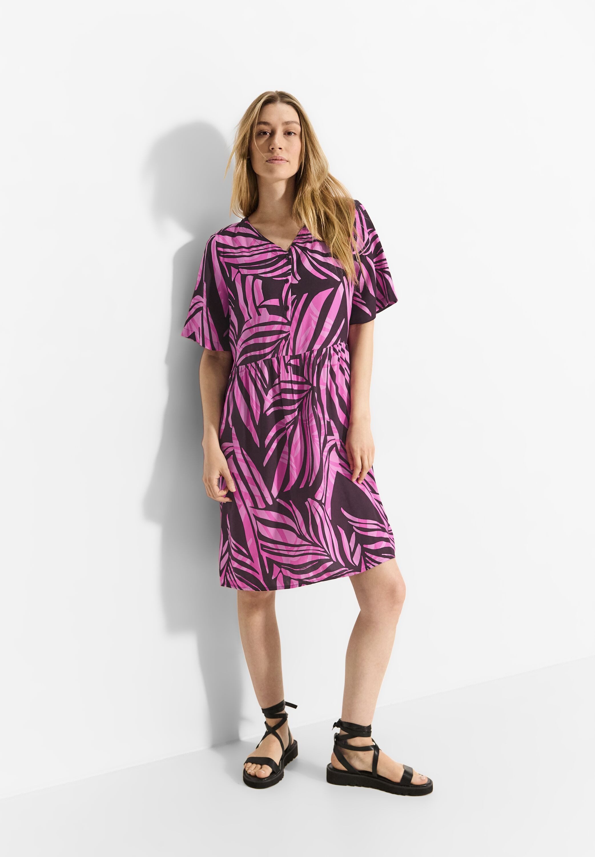 CECIL Sommerkleid aus Viskose günstig online kaufen