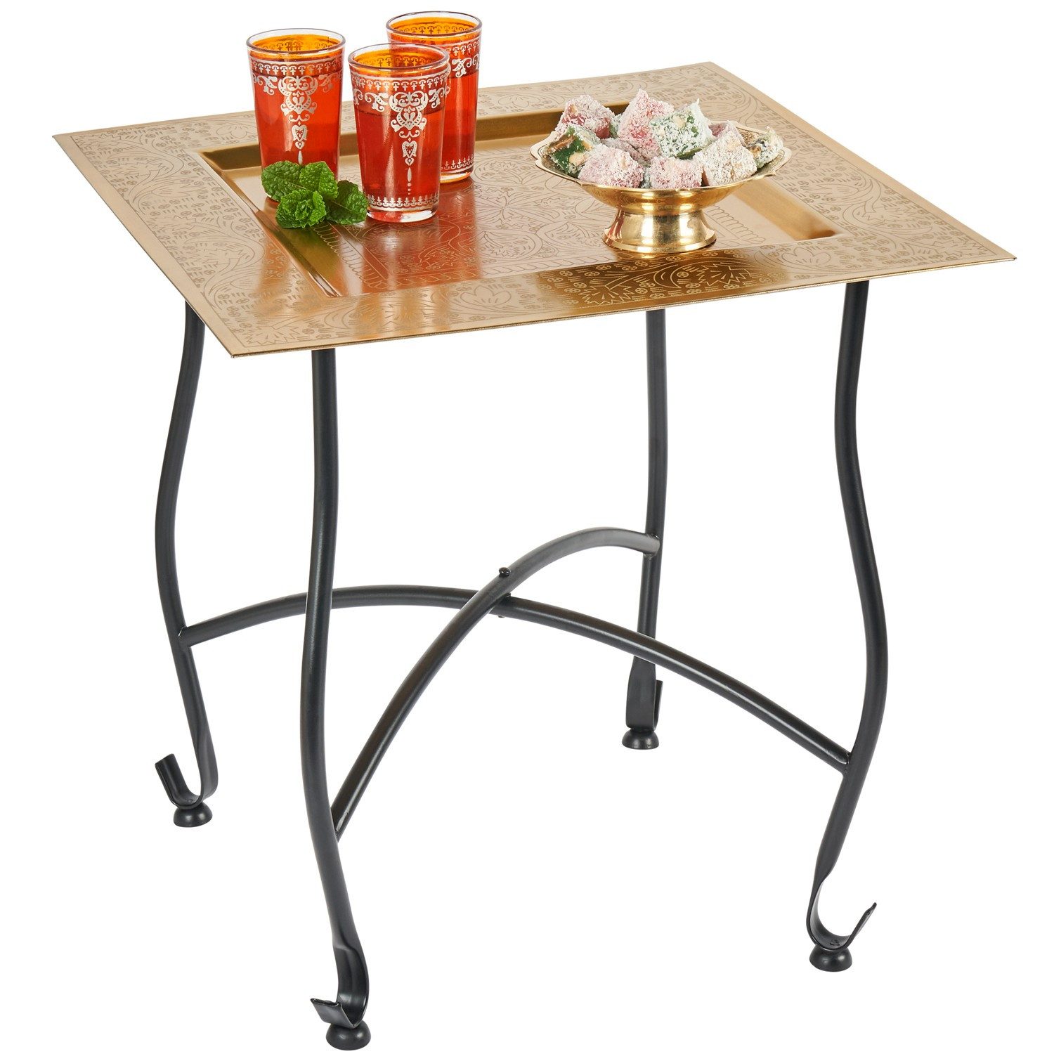 Marrakesch Orient & Mediterran Interior Beistelltisch Beistelltisch Garten günstig online kaufen