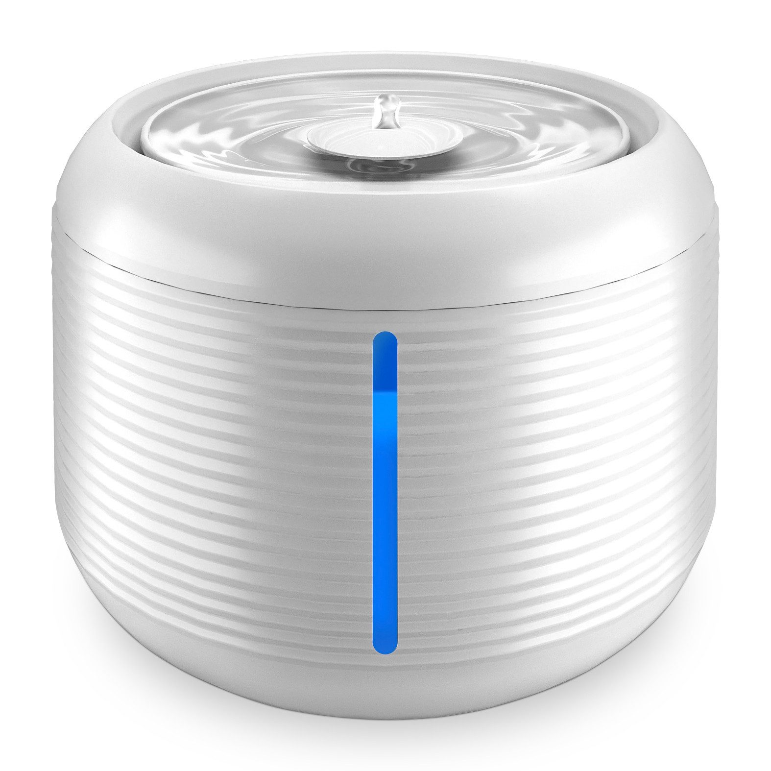 Veddelholzer Trinkbrunnen 2,5 Liter stylischer automatischer Katzenbrunnen günstig online kaufen