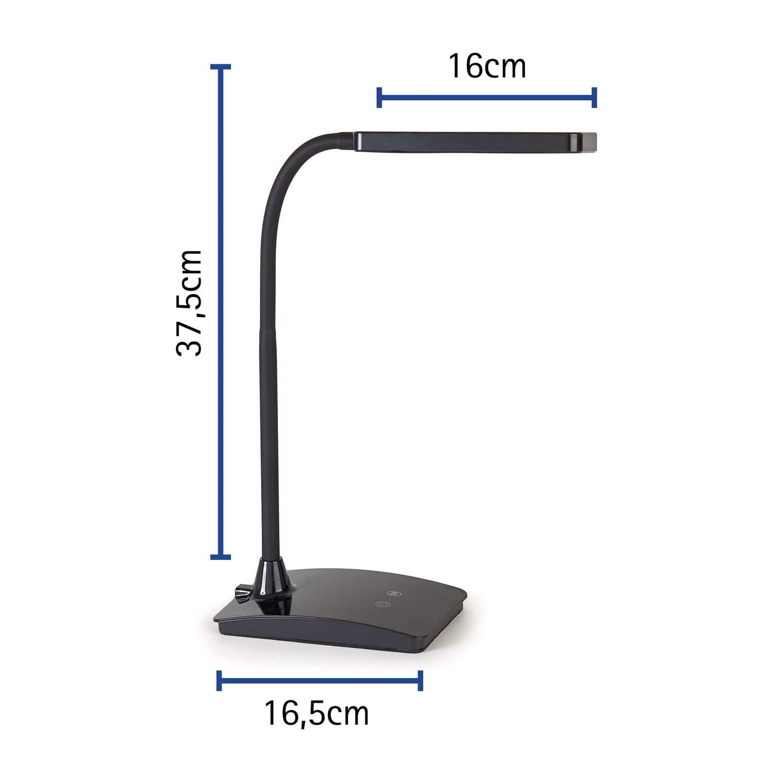 MAUL Tischleuchte LED-Tischleuchte MAULpearly colour vario, dimmbar, LED wechselbar