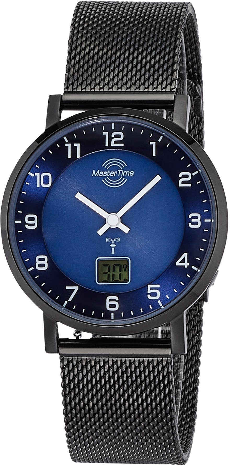 MASTER TIME Funkuhr Advanced, MTLS-10742-32M, Armbanduhr, Quarzuhr, Damenuhr, Datum