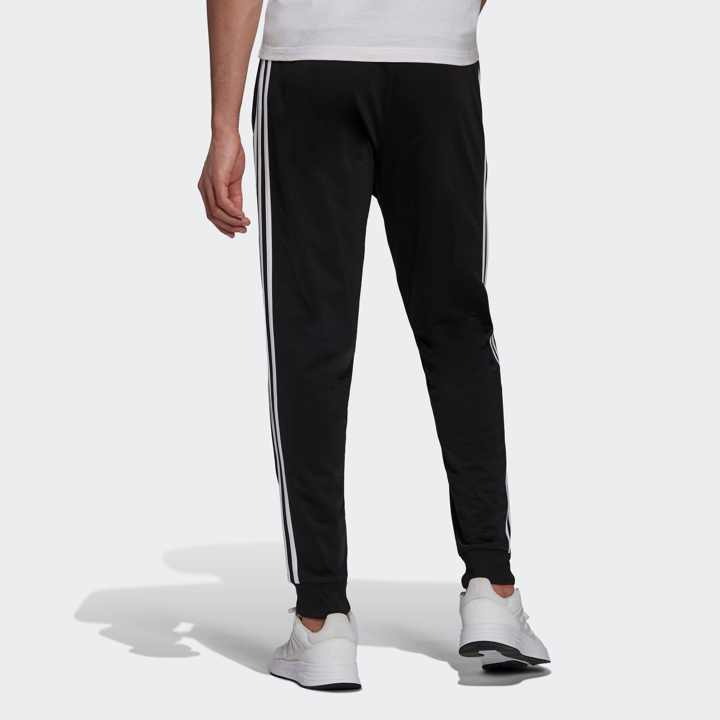Sporthose PRIMEGREEN Sportswear TAPERED adidas (1-tlg) adidas Originals White 3STREIFEN Black WARMUP / ESSENTIALS