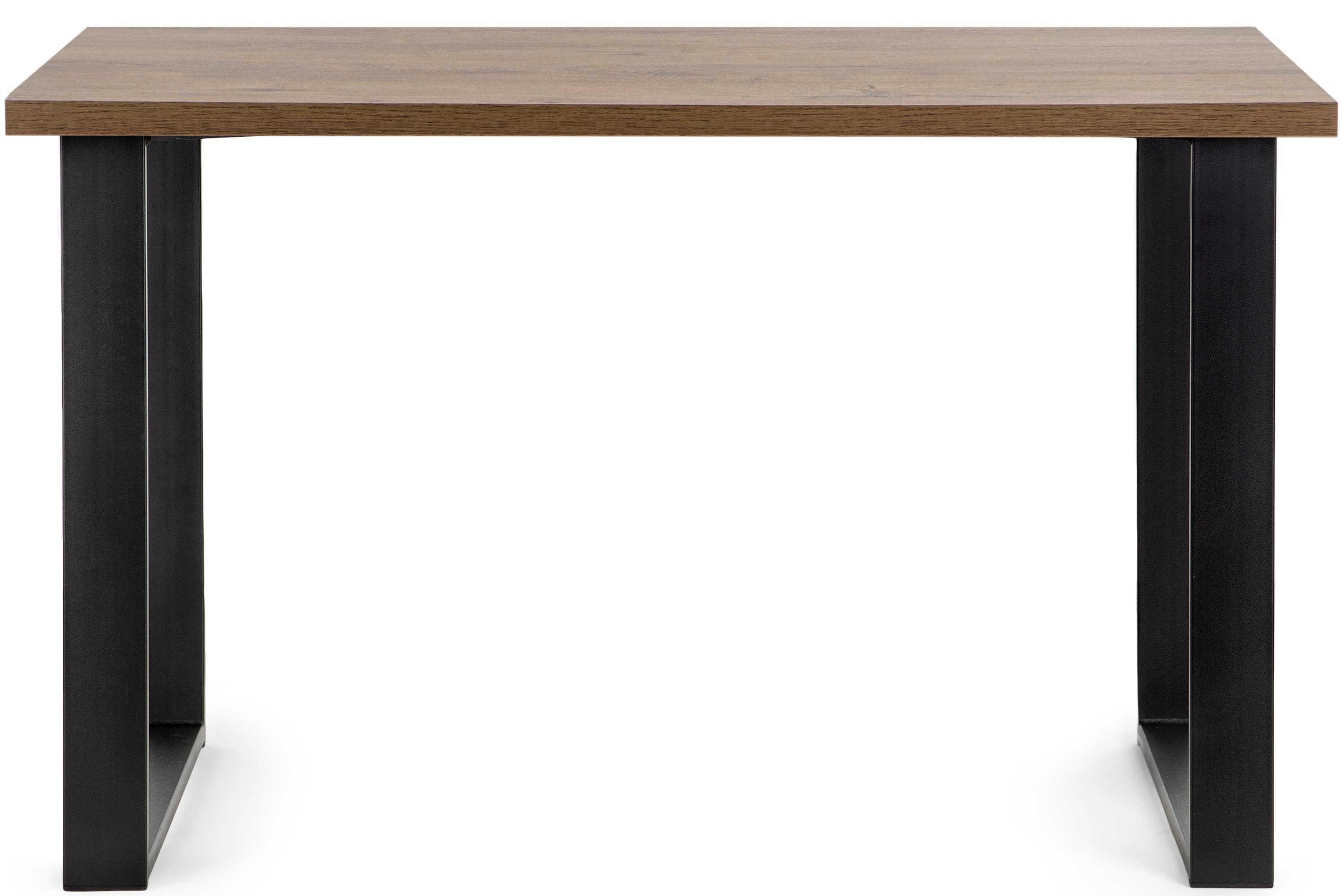 Konsimo Esstisch CETO Esszimmertisch lefkas eiche rechteckig, eiche 125x80cm, | lefkas Küchentisch Loft-Stil