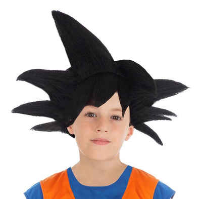 GalaxyCat Kostüm-Perücke Dragon Ball Kinder Perücke von Son Goku, Variante, Kinder Perücke von Son Goku