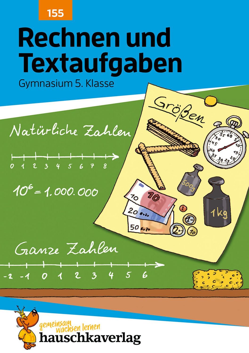 Rechnen und Textaufgaben - Gymnasium 5. Klasse, A5-Heft / Susanne Simpson, Tina Wefers