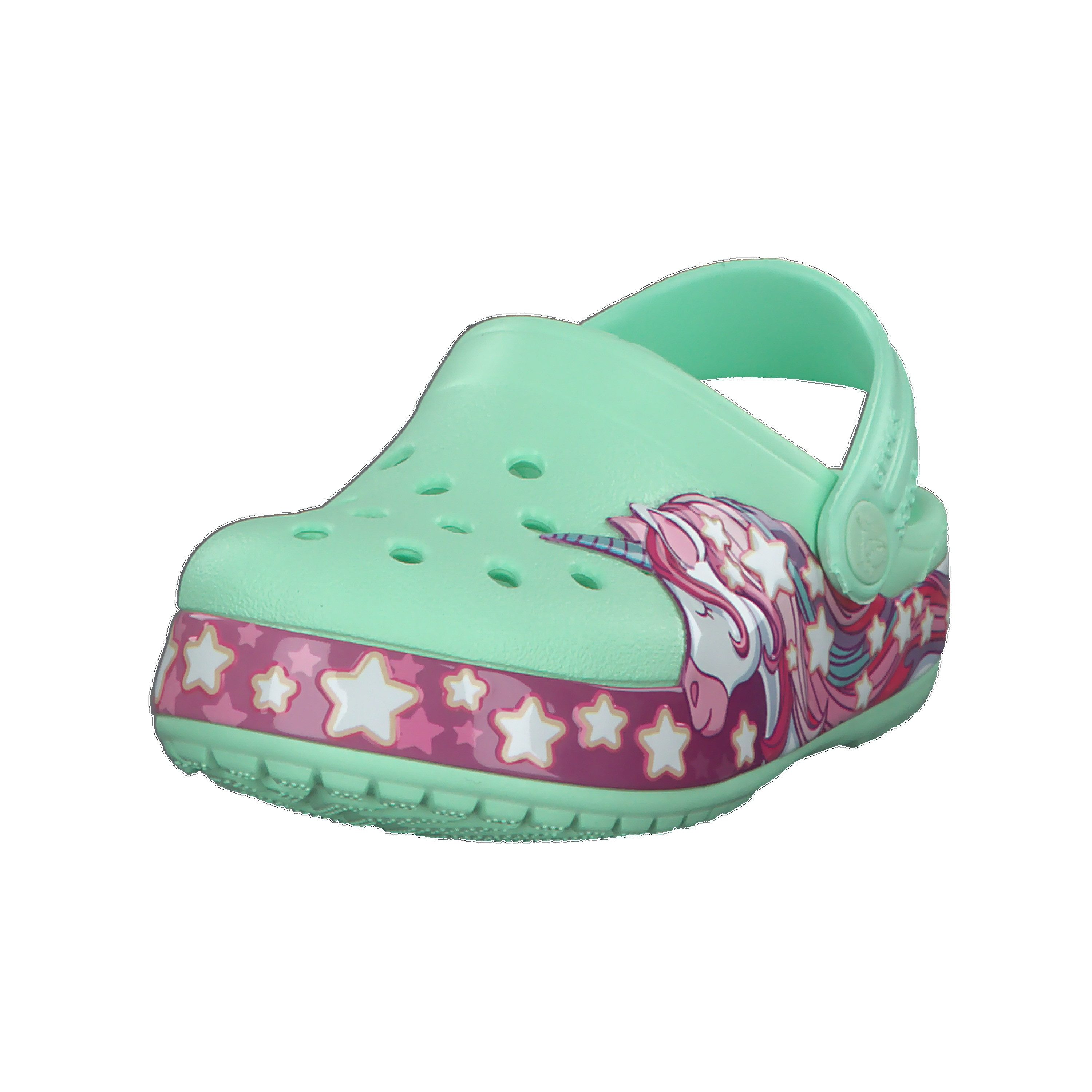 Crocs Crocs Mädchen Schuhe Fun Lab Unicorn Band Clog 206270 Sandale