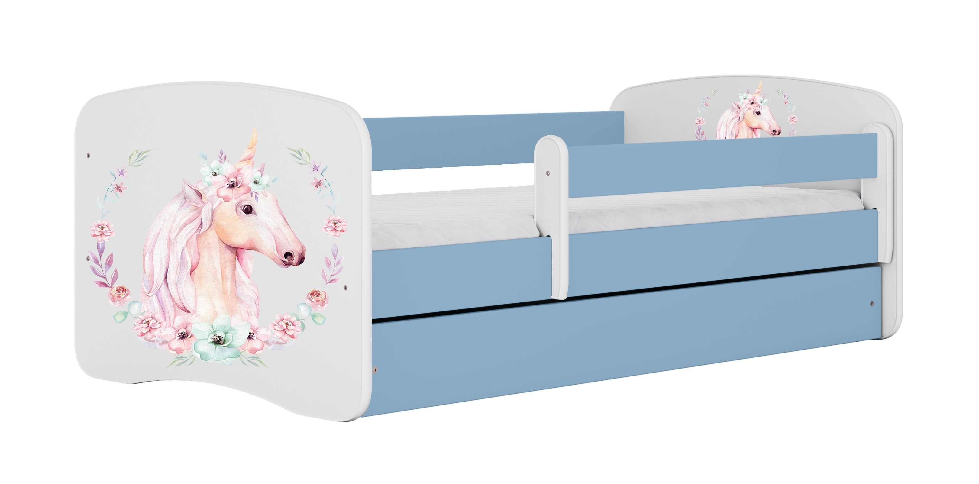 99rooms Kinderbett Dreams XXV (Kinderbett, Bett), Modern Design, Liegekomfort, mit Schublade, Lattenrost und Matratze