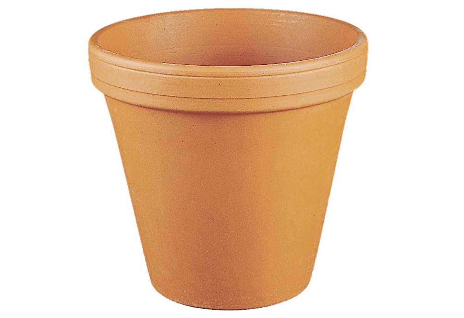 Spang Ersatzscherkopf SPANG Blumentopf Ton Ø18cm konisch natur