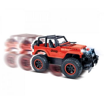 CARSON RC-Auto 500404115 - RC Car,1:12 Jeep Wrangler 2.4G 100% RTR rot