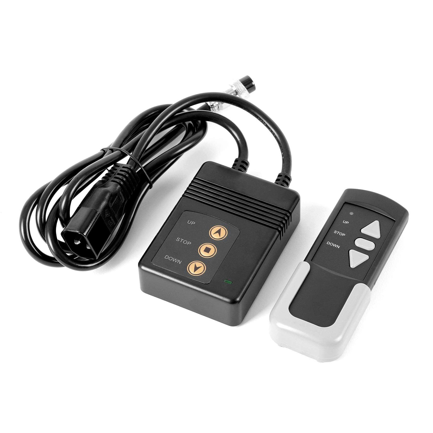 Duronic Motorleinwand (EPS Remote Fernbedienung, Wireless Fernbedienung)