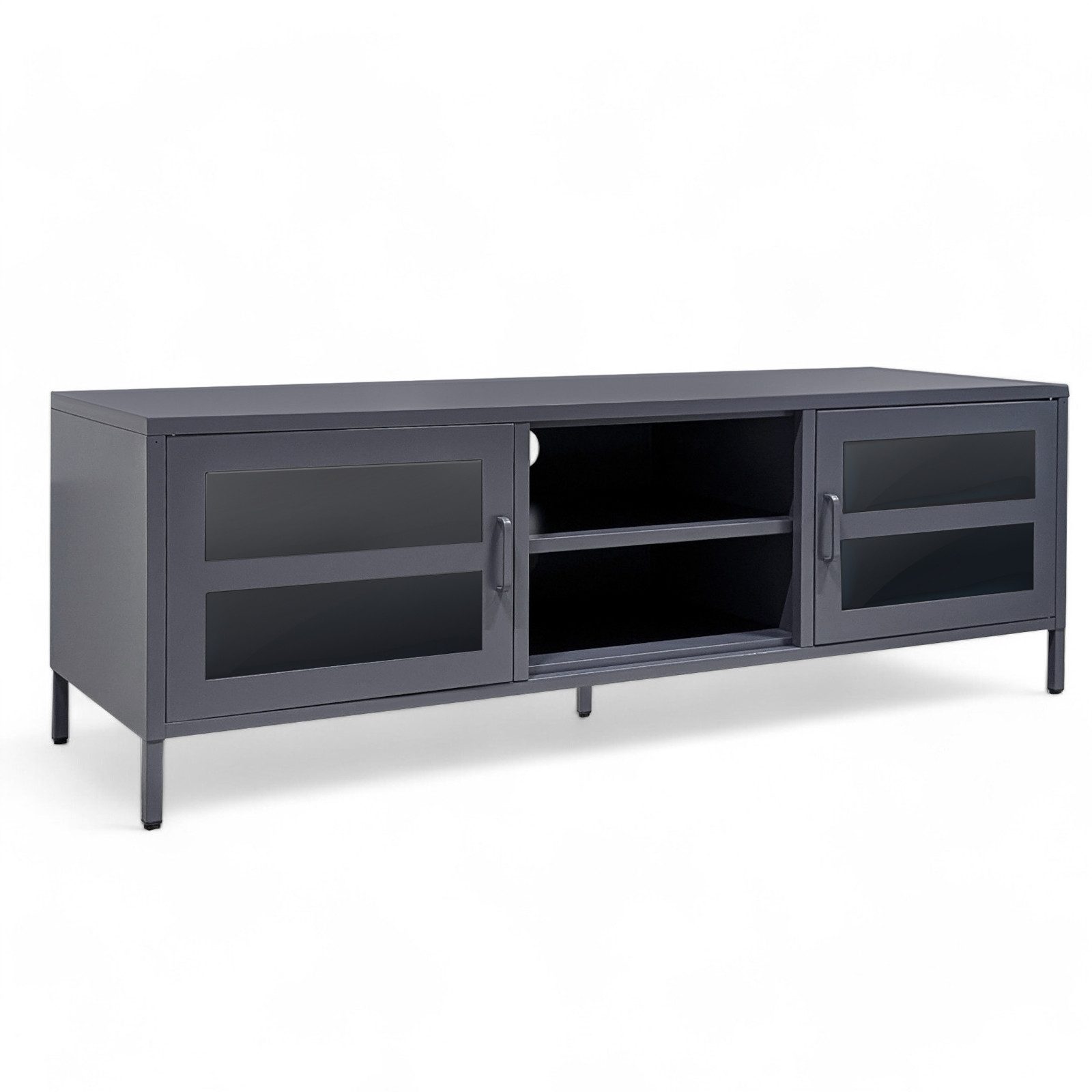 osoltus Raumteiler Metall Sideboard TV Regal Lowboard Fernsehtisch Manchester