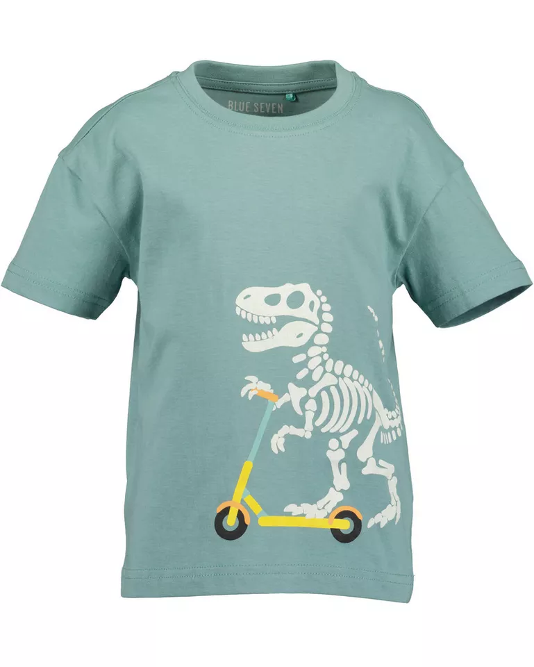 BLUE SEVEN Blue Seven T-Shirt Basic-Passform, ohne Verschluss, kurzärmelig, aus reiner Baumwolle