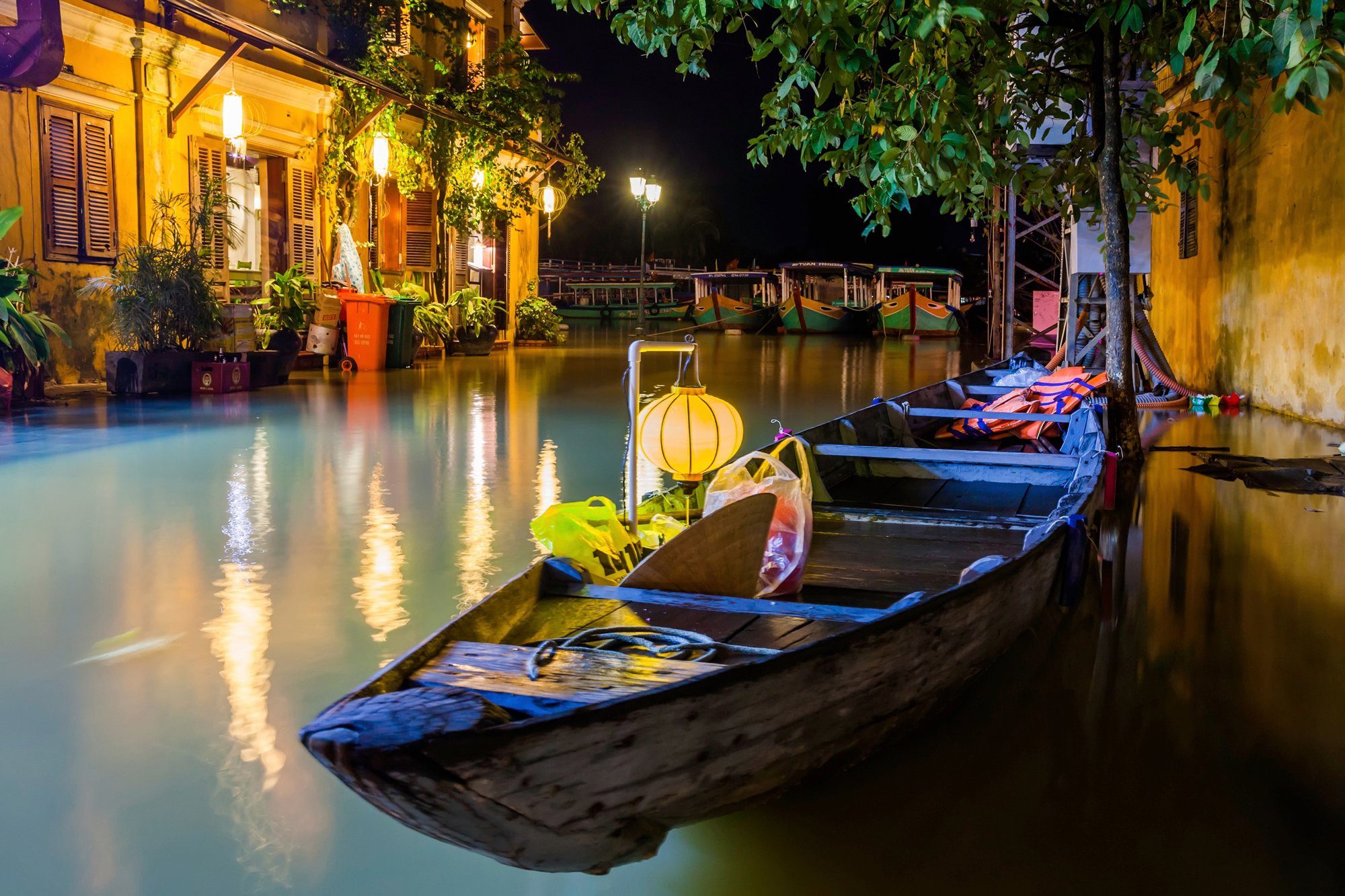 Papermoon Fototapete HOI AN VIETNAM-FLUSS CANAL günstig online kaufen