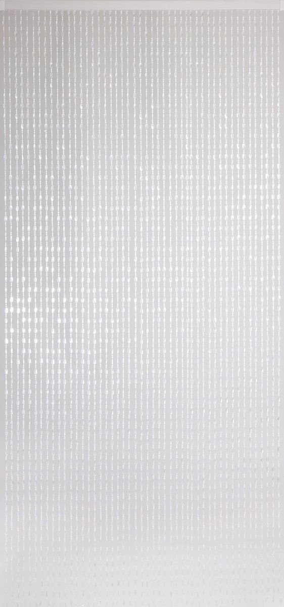 Türvorhang Conacord Decona Perlenvorhang Kristal hohe halbtransparent, 90 Kunststoff Hakenaufhängung, Strangdichte x transparent, cm, - CONACORD, 200