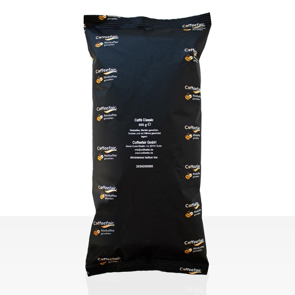Coffeefair Kaffee Coffeefair Filterkaffee Caffe Classic 500g Kaffee - Gastro-Qualität