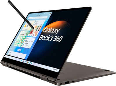 Samsung Galaxy Book3 360 Notebook (33,78 cm/13,3 Zoll, Intel Core i5 1340P, Iris Xe Graphics, 256 GB SSD)