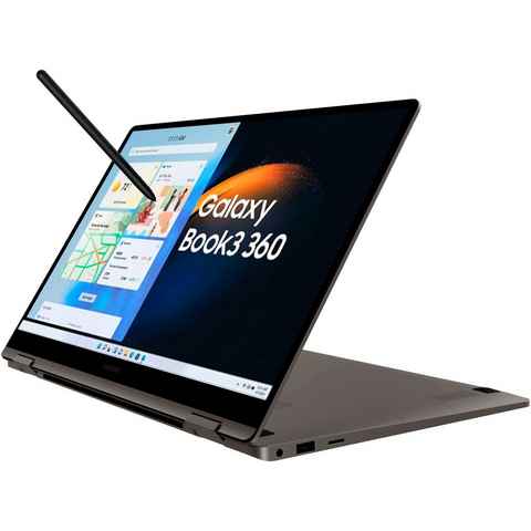 Samsung Galaxy Book3 360 Notebook (33,78 cm/13,3 Zoll, Intel Core i5 1340P, Iris Xe Graphics, 256 GB SSD)