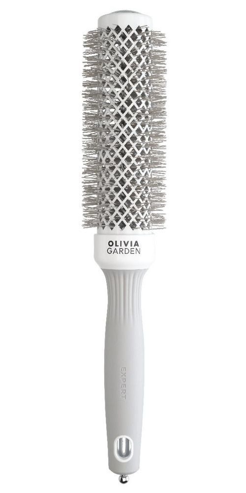 OLIVIA GARDEN Haarbürste Olivia Garden Expert Blowout Speed ​​Wavy Weiß/Grau 35 mm