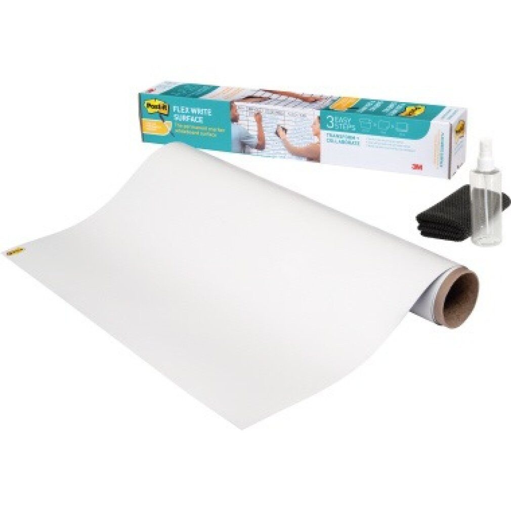 Post-it® Notizzettel Post-it Whiteboardfolie Flex Write Surfa blanko inkl. 1 Scotch