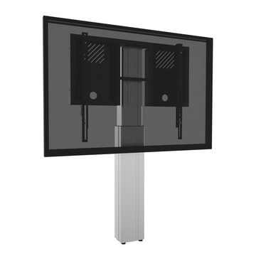 Celexon Expert Display-Ständer Adjust-4275WS mit Wandbefestigung - 50cm Hub TV-Wandhalterung, (bis 86 Zoll, elektrisch höhenverstellbar, max VESA 800 x 600, schwarz/silber)