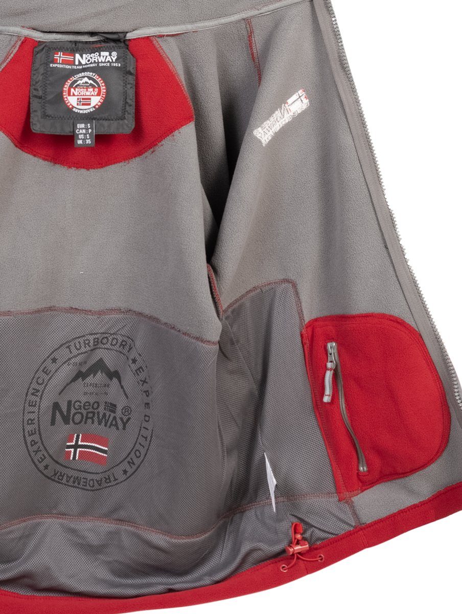 Geo Norway Fleecejacke Herbst Winter Polar Fleece Jacke Jacke Sweatjacke