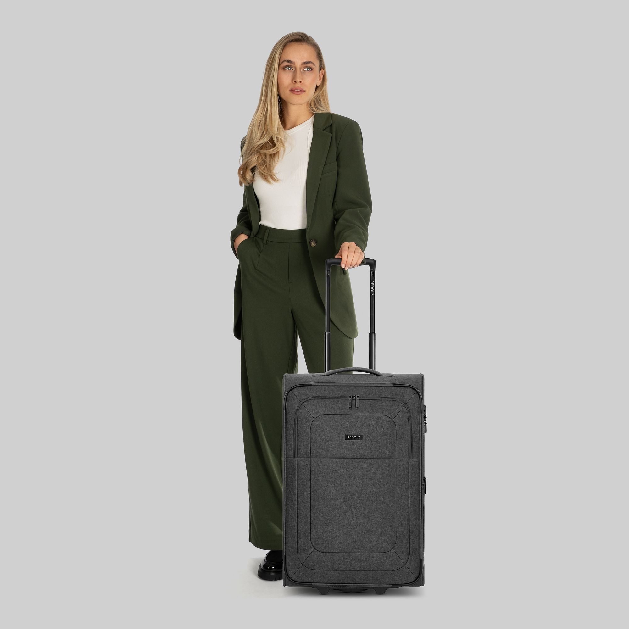 Redolz Weichgepäck-Trolley Essentials 12, 2 Rollen, Polyester