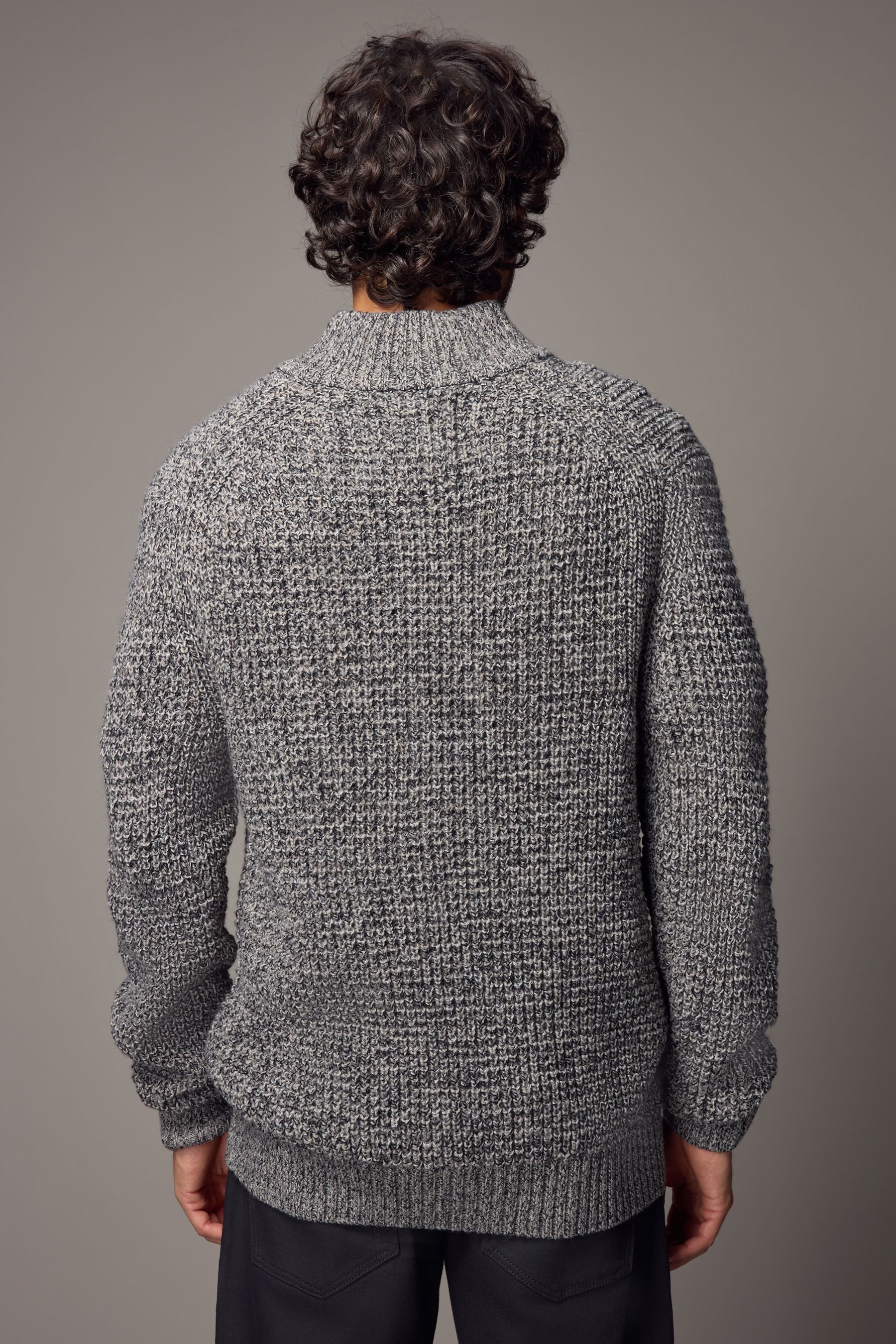Next Troyer Regular Fit Troyer mit Wollanteil (1-tlg)