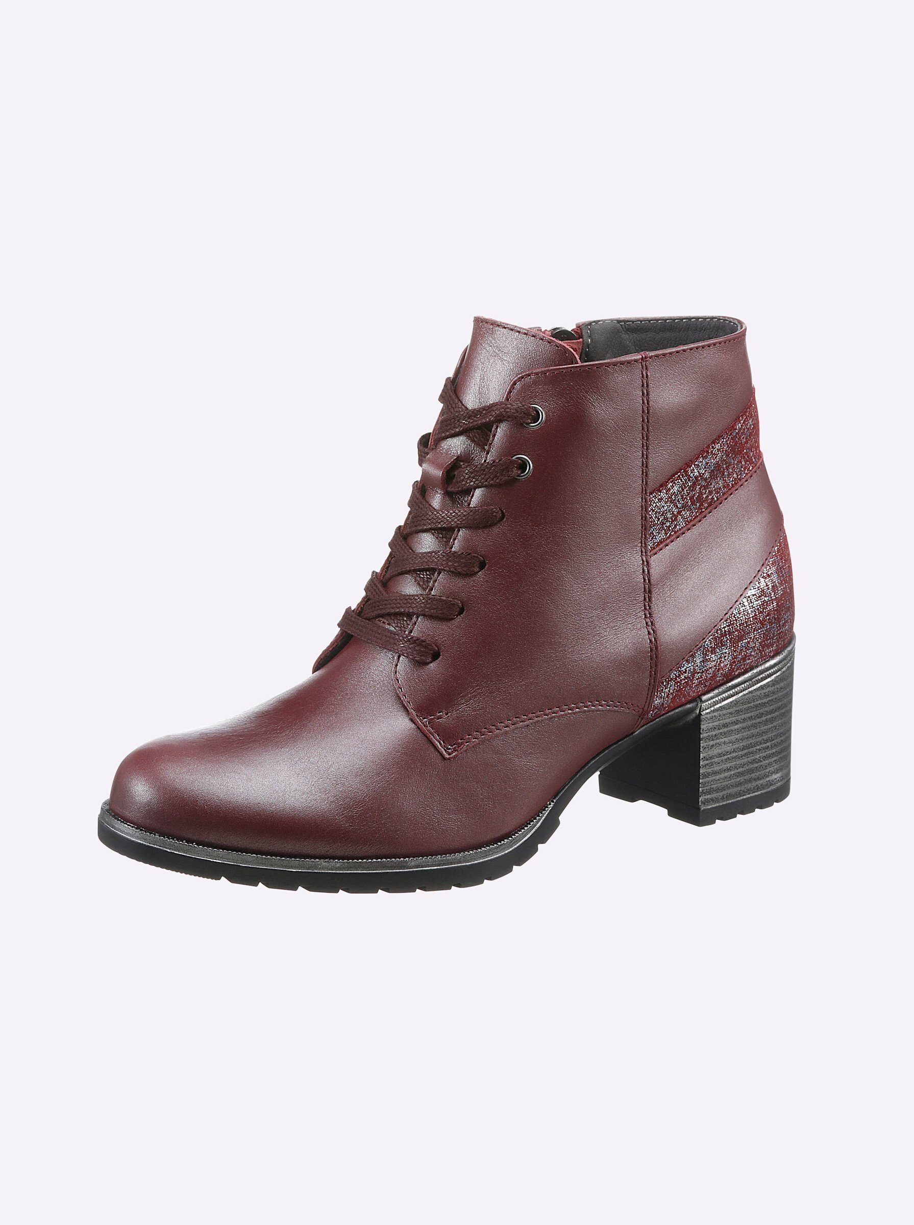 heine Schnürstiefelette Stiefelette weiche Polsterung günstig online kaufen