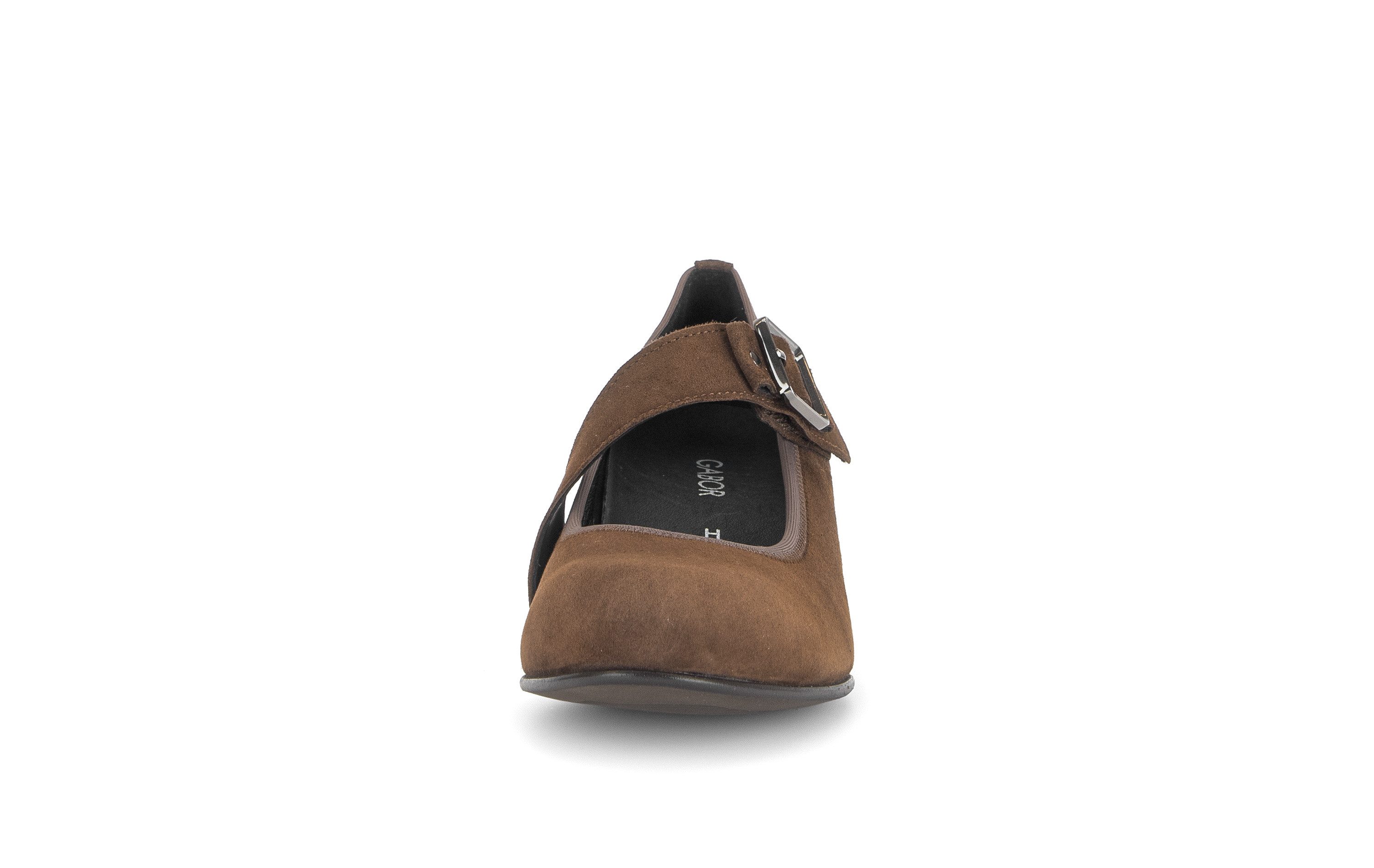 Gabor Pumps Blockabsatz, Businessschuh, Spangenpumps, Komfortweite H (sehr weit)