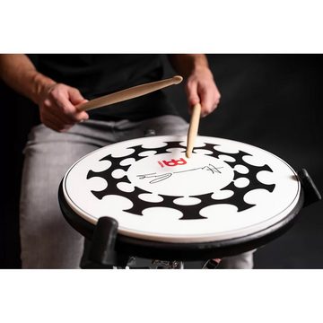 Meinl Cymbals Schlagzeug MPP-12-TL Thomas Lang Pad mit Drumsticks