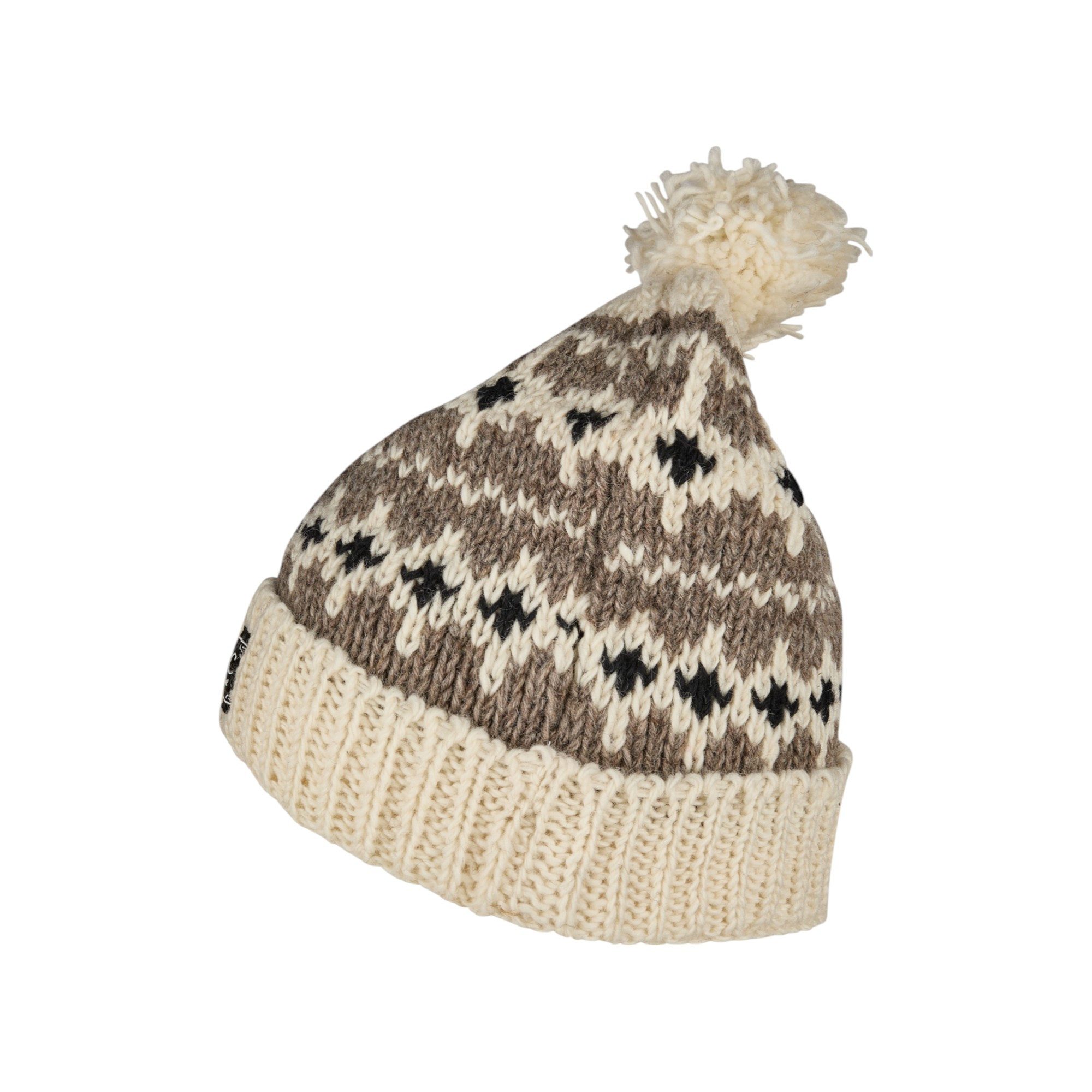 THC Natural Line Strickmütze THC Schafwoll Pudelmütze 507 (1 Stück, 1-St., günstig online kaufen