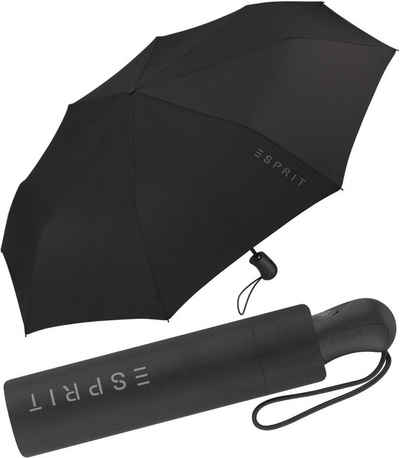 Esprit Taschenregenschirm Herren-Schirm Easymatic mit Auf-Zu Automatik Gents, stabil-und-praktisch