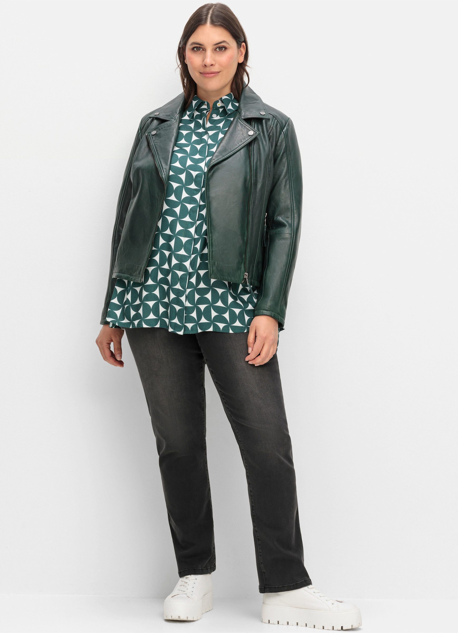 Sheego Allwetterjacke Bikerjacke günstig online kaufen