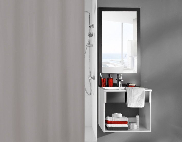 Kleine Wolke Duschvorhang Kito Breite 240 cm günstig online kaufen