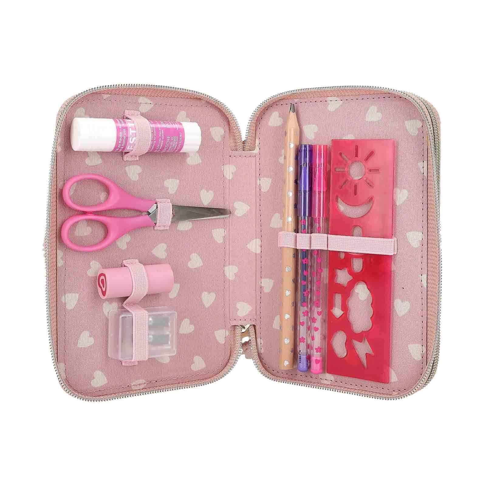 Depesche Federmäppchen Princess Mimi 2-Fach Federtasche Bunny Ballet, (1-tlg)