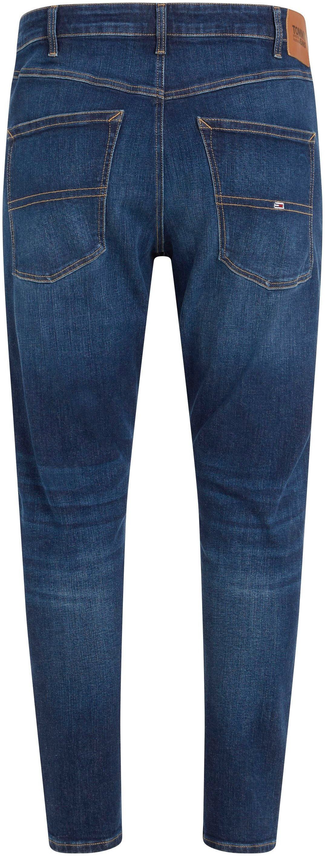 Dark SIMON Tommy PLUS Skinny-fit-Jeans Leder-Badge mit SKNY Denim Jeans BG1252 Plus