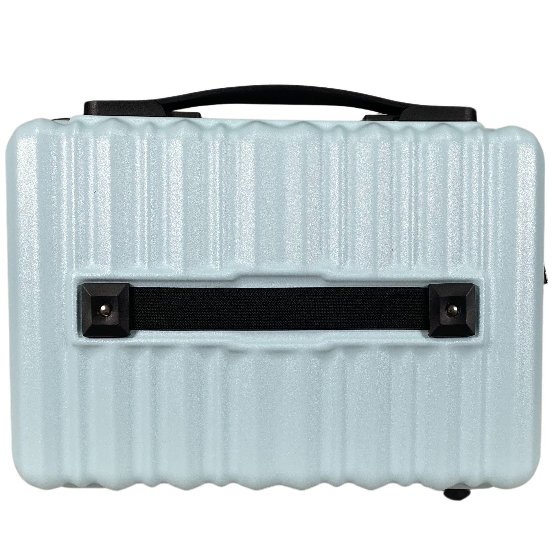 SIGN German Design Trolley Reisekoffer Hartschalen-Koffer, 360° Zwillingsrollen M/L/XL, Netztasche auf der Rückseite