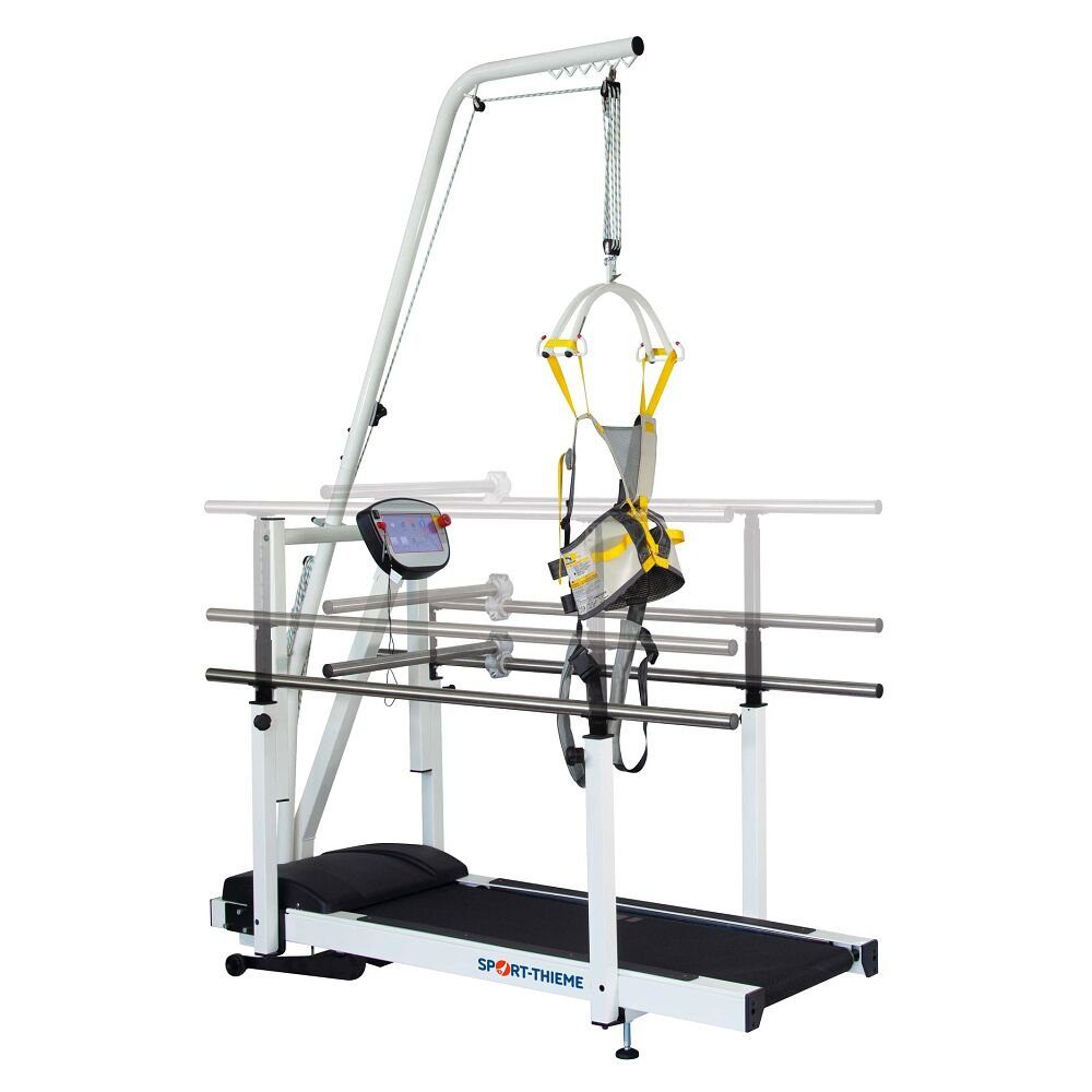Sport-Thieme Laufband Laufband T2500 MED, Höhenverstellbare Handläufe individuell anpassbar