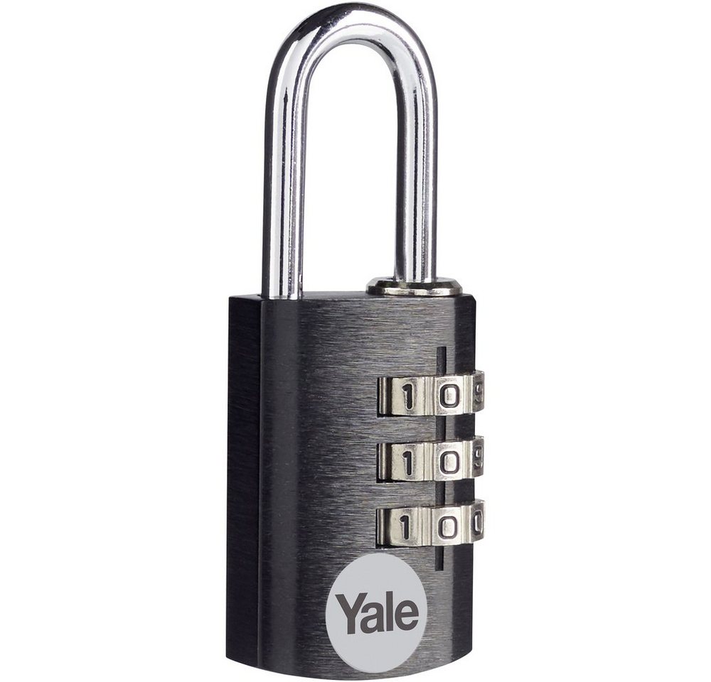 Thumbnail - Yale Vorhängeschloss YALE YE3CB/20/121/1/BK Vorhängeschloss 20 mm Schwarz Zahlenschloss