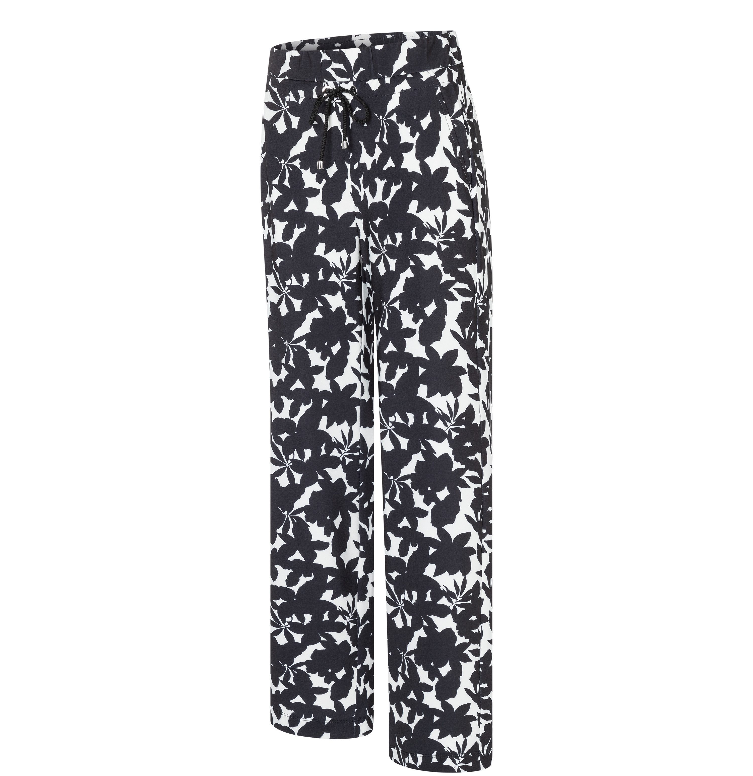 MAC Stoffhose EASY WIDELEG sehr elastische Qualität, angenehmer Griff und hoher Tragekomfort