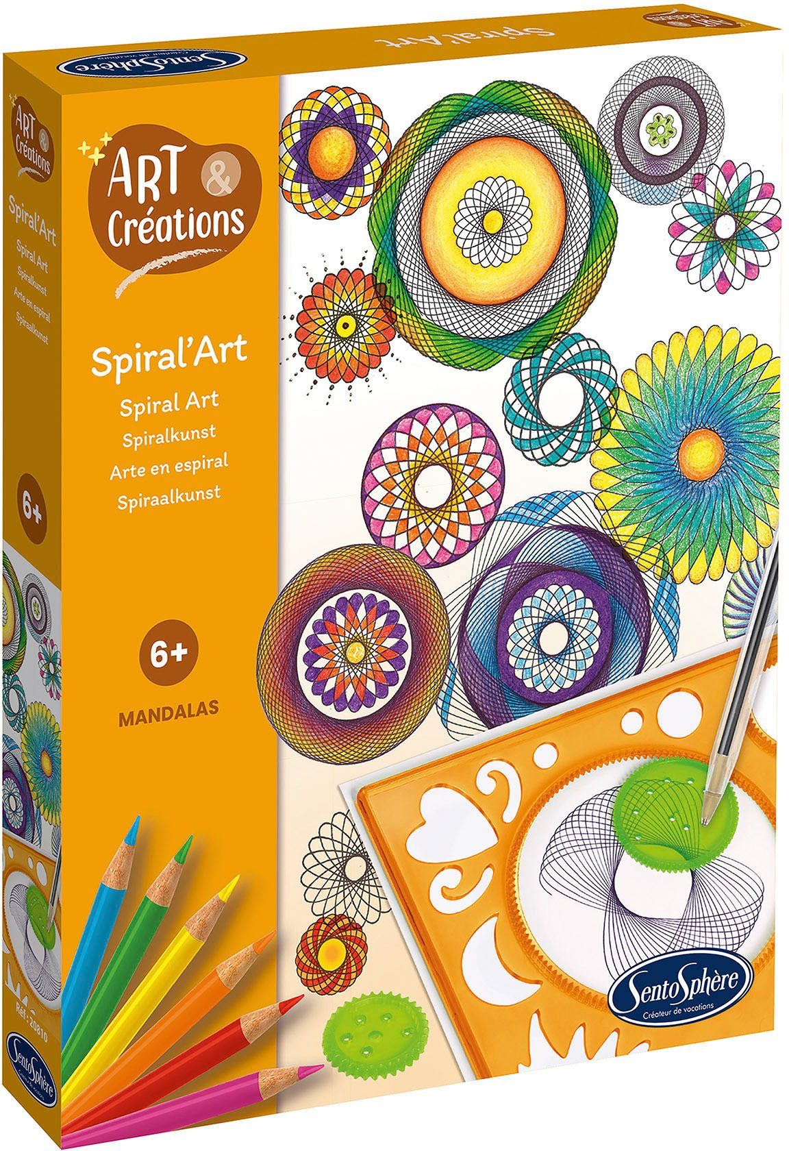 SentoSphere Kreativset Spiralart