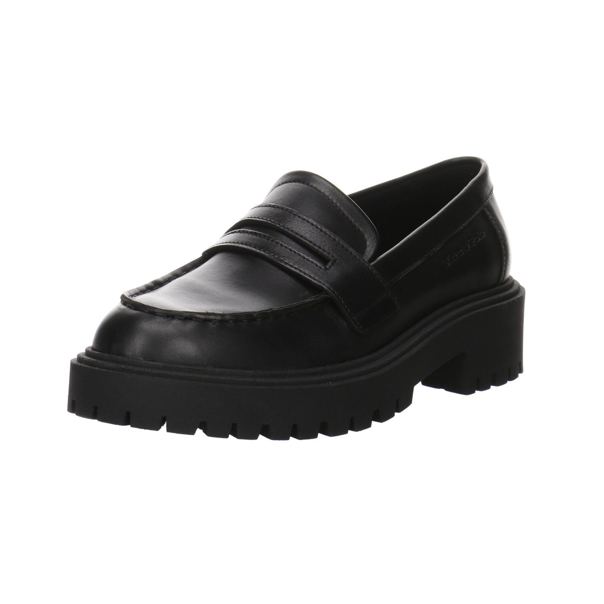 Marc O'Polo Slipper Freizeit Elegant Slip-Ons Glattleder uni Slipper Glattleder