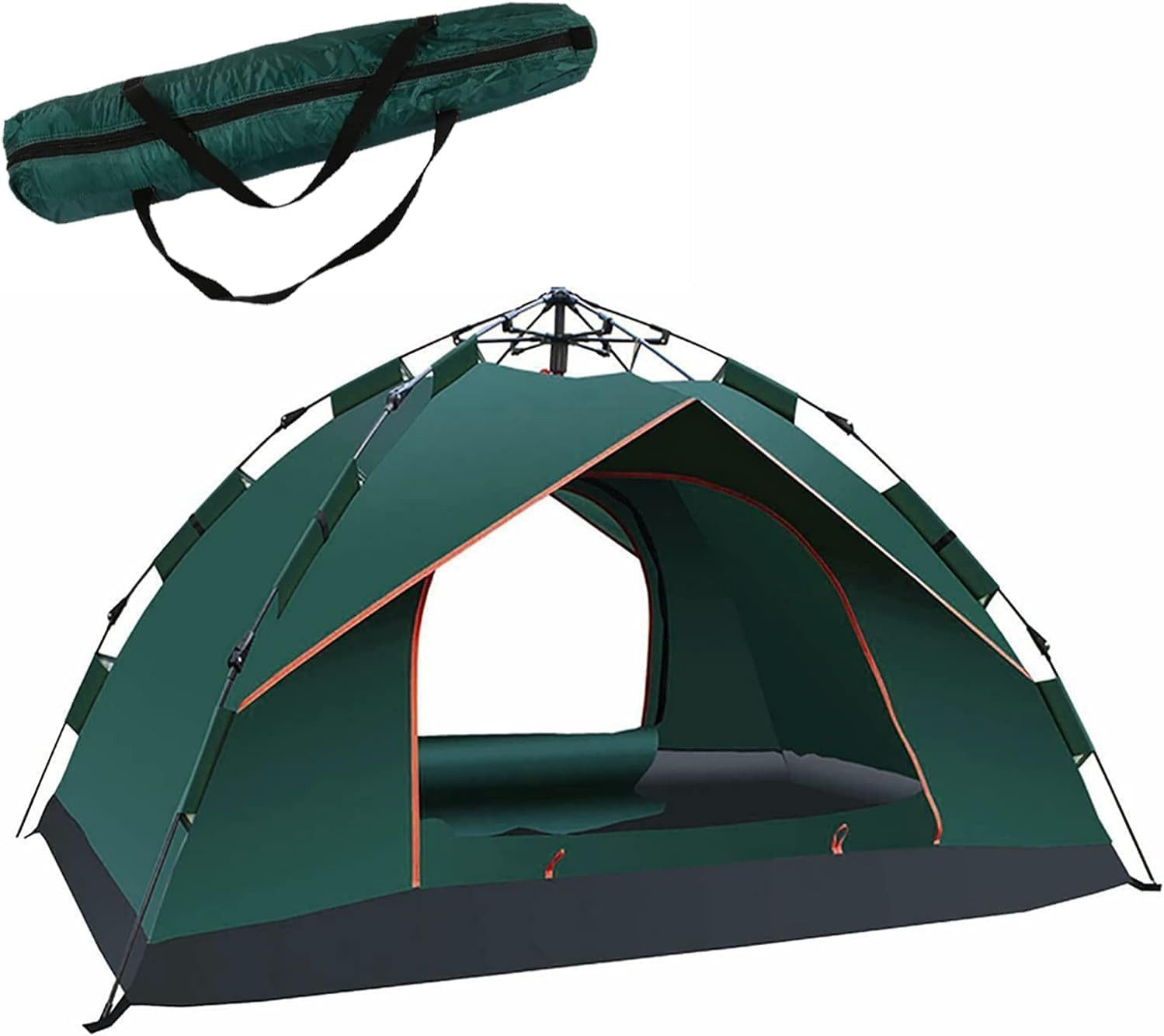 Youyijia Faltzelt Camping Zelt 2-3 Mann Pop Up Zelte 4 Jahreszeiten Wasserdicht