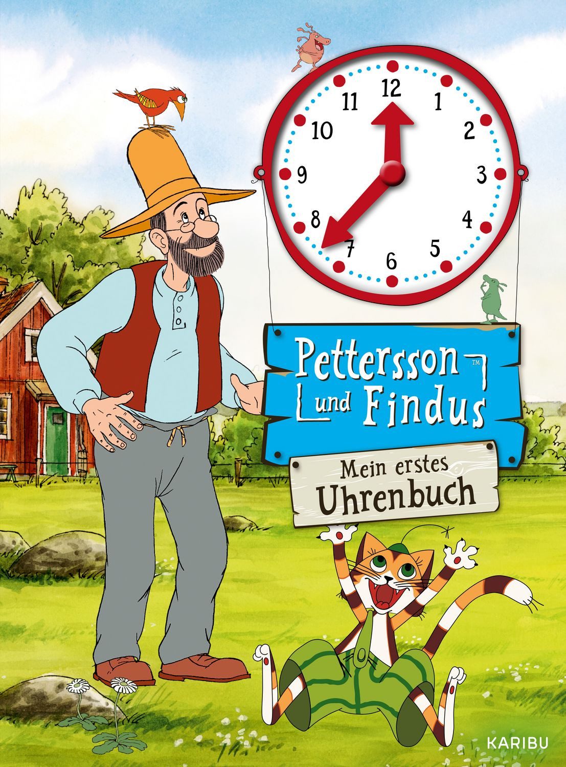 Pettersson und Findus: Mein erstes Uhrenbuch / Sven Nordqvist