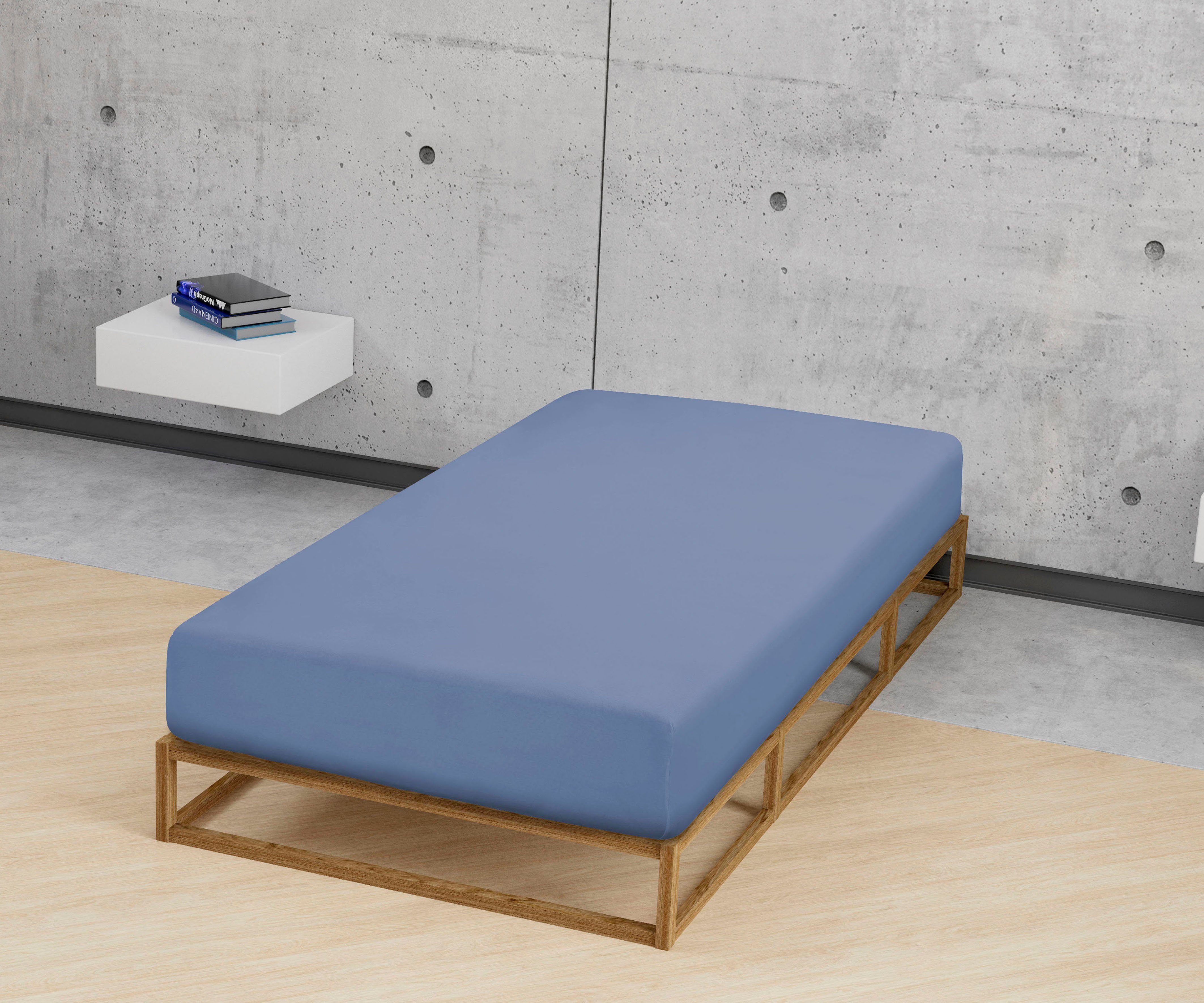 Castell - Markenbettwäsche Spannbettlaken Jersey in Gr. 90x200, 140x200 ode günstig online kaufen