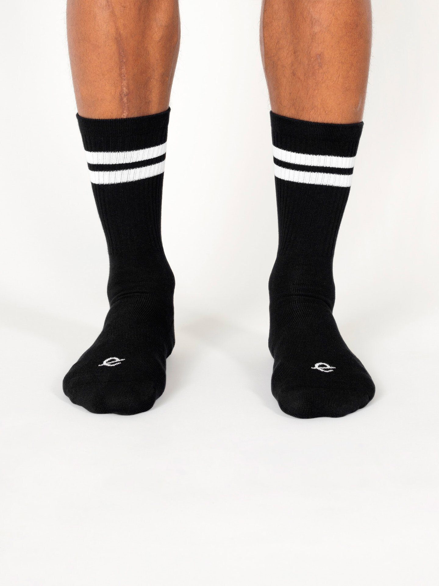 Erlich Textil Socken Andi (3-Paar) schwarz