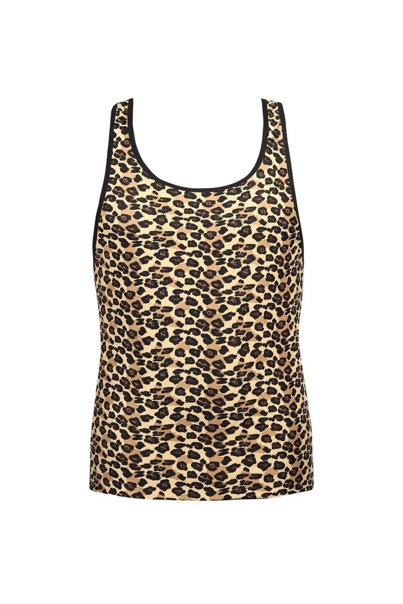Anais for Men Shirttop Anais for Men - Herren Tank Top 053550 leopard - (2XL,3XL,L,M,S,XL)